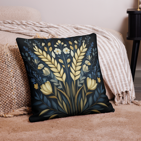 Midnight Harvest Pillow