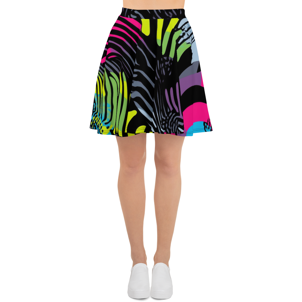 Abstract Pop Skirt