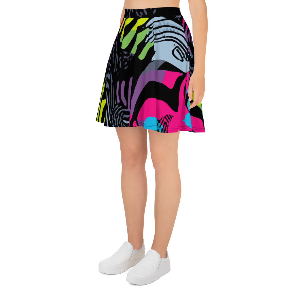 Abstract Pop Skirt