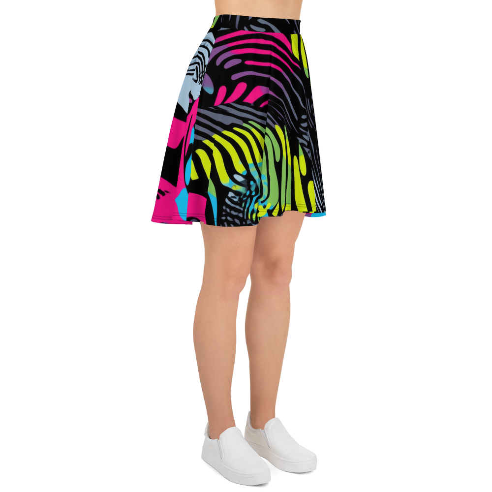 Abstract Pop Skirt