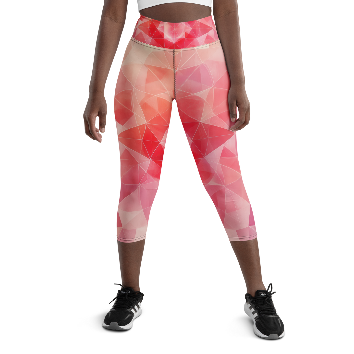 Zen Harmony Yoga Capri Leggings