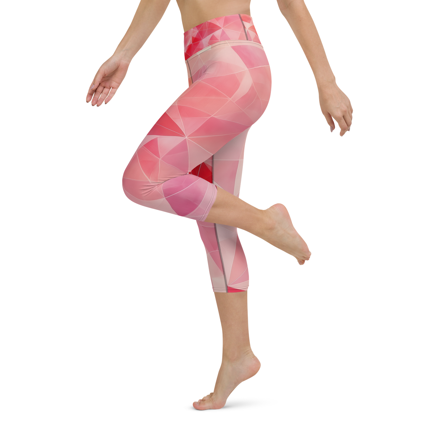 Zen Harmony Yoga Capri Leggings