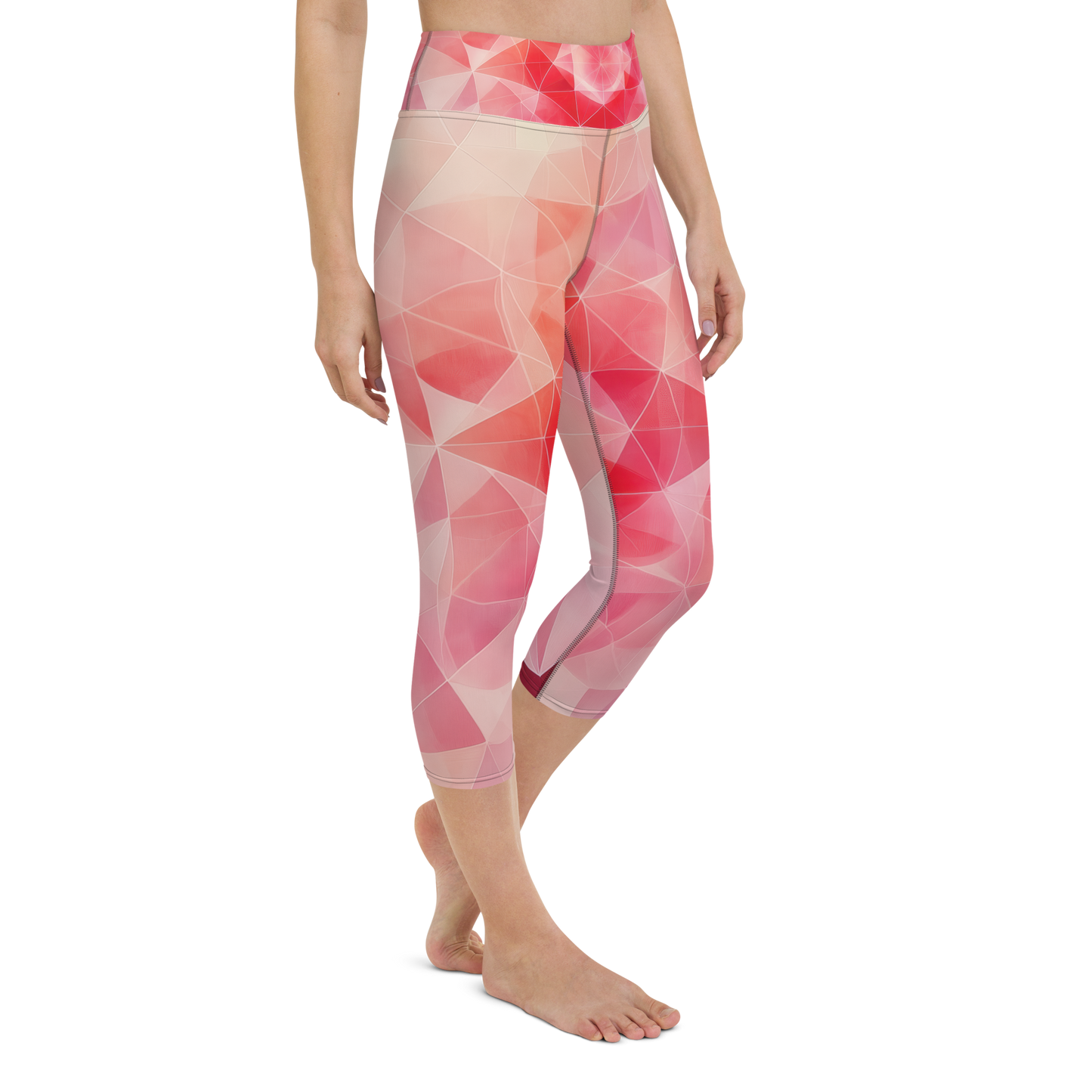 Zen Harmony Yoga Capri Leggings