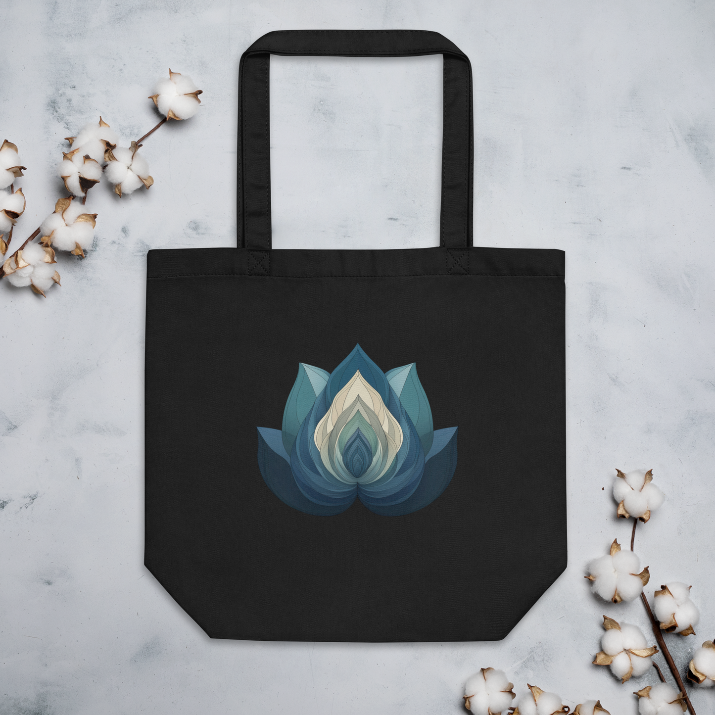 Lotus Yoni Eco Tote Bag