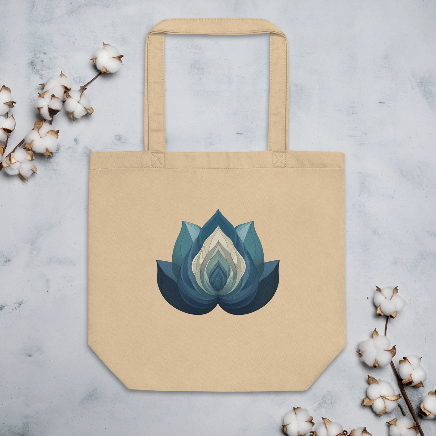 Lotus Yoni Eco Tote Bag