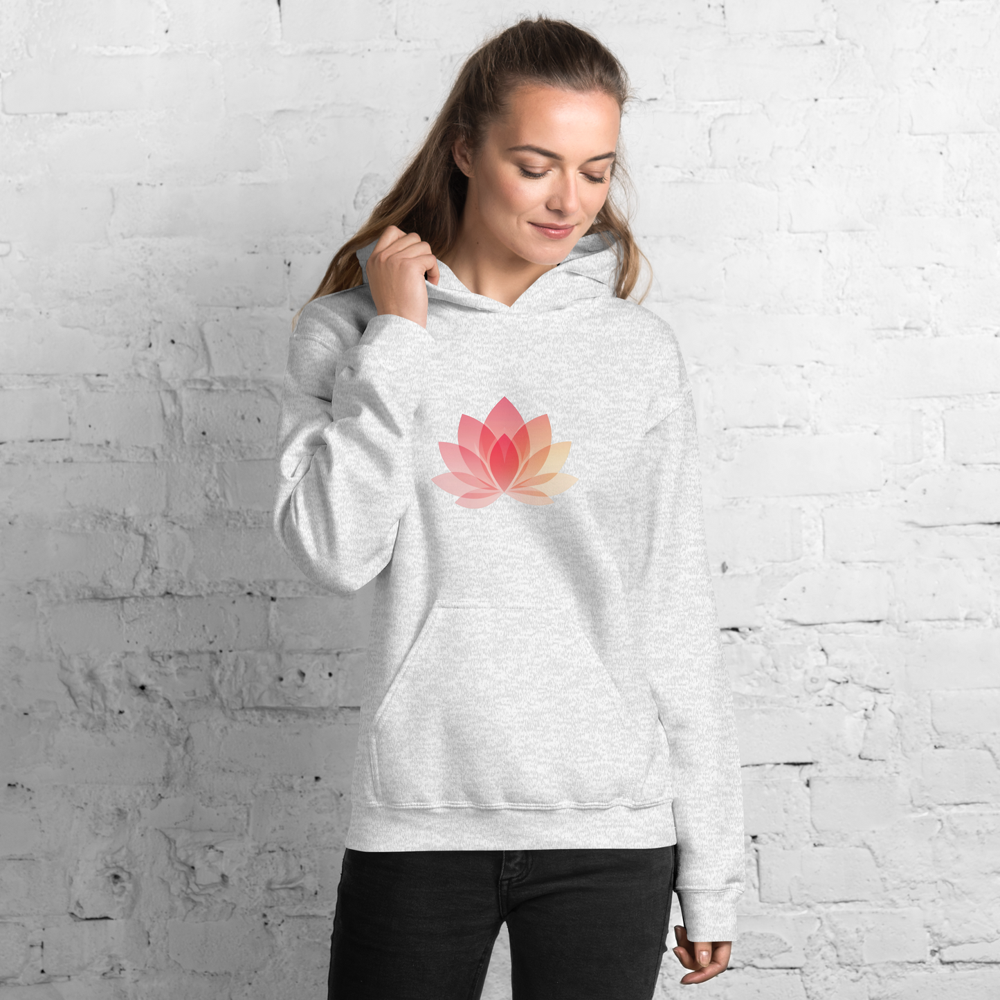 Unisex Lotus Wellness Hoodie