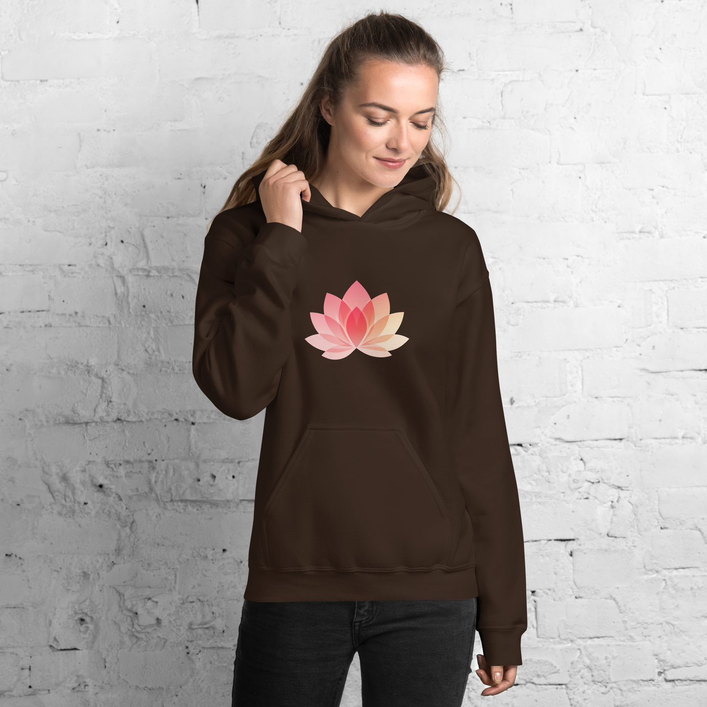 Unisex Lotus Wellness Hoodie