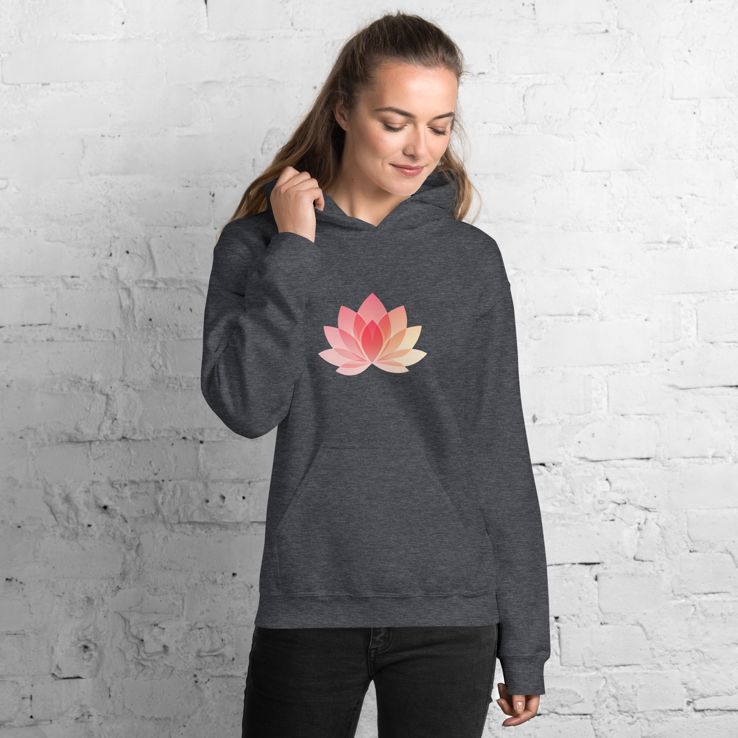 Unisex Lotus Wellness Hoodie