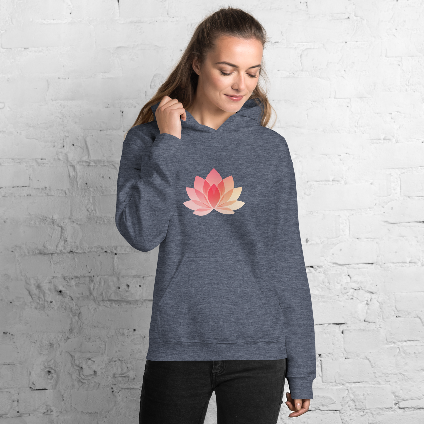 Unisex Lotus Wellness Hoodie