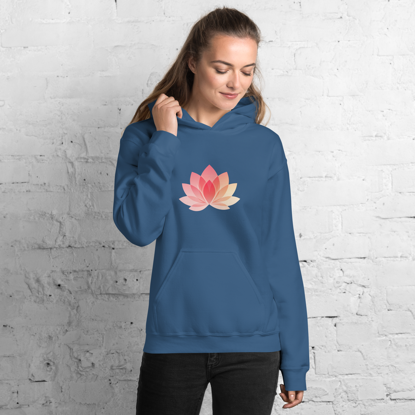 Unisex Lotus Wellness Hoodie