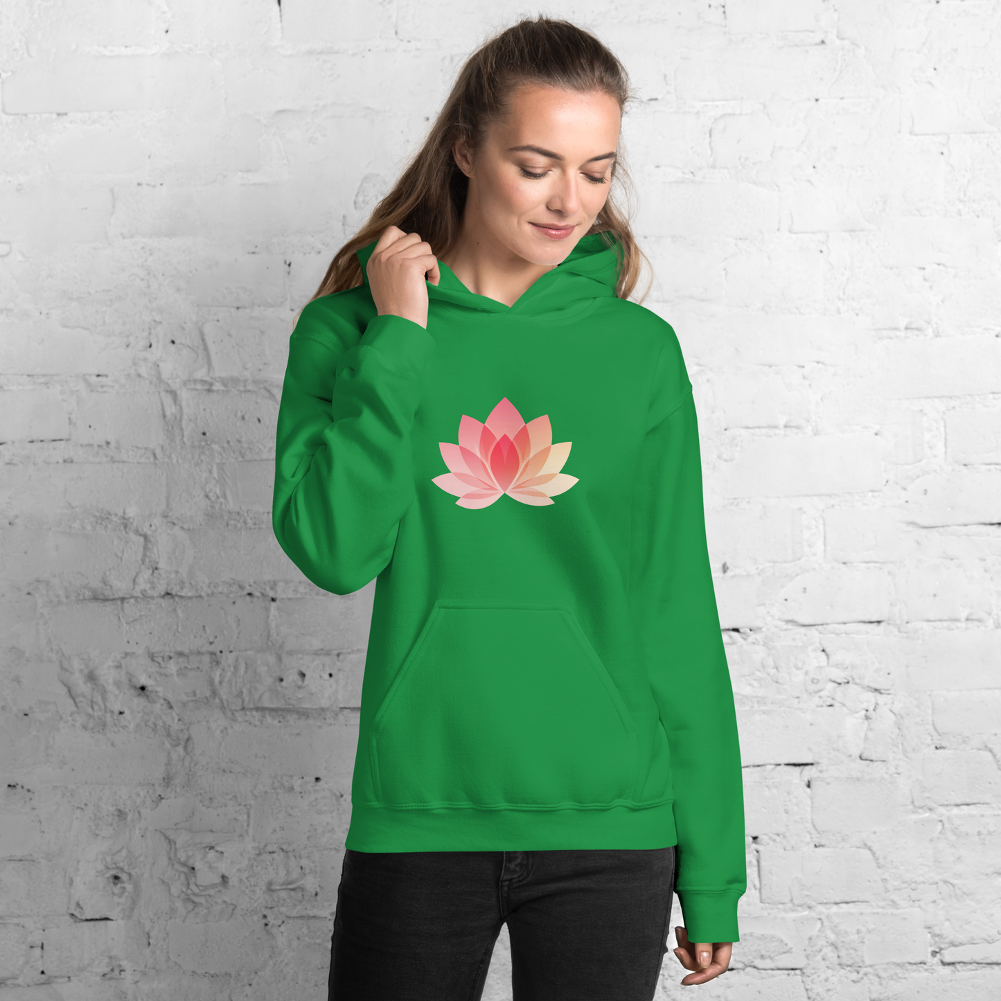 Unisex Lotus Wellness Hoodie