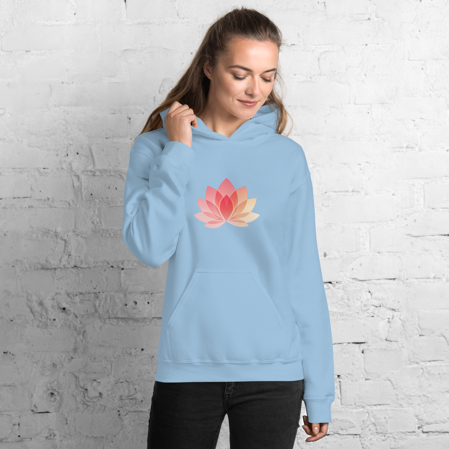 Unisex Lotus Wellness Hoodie