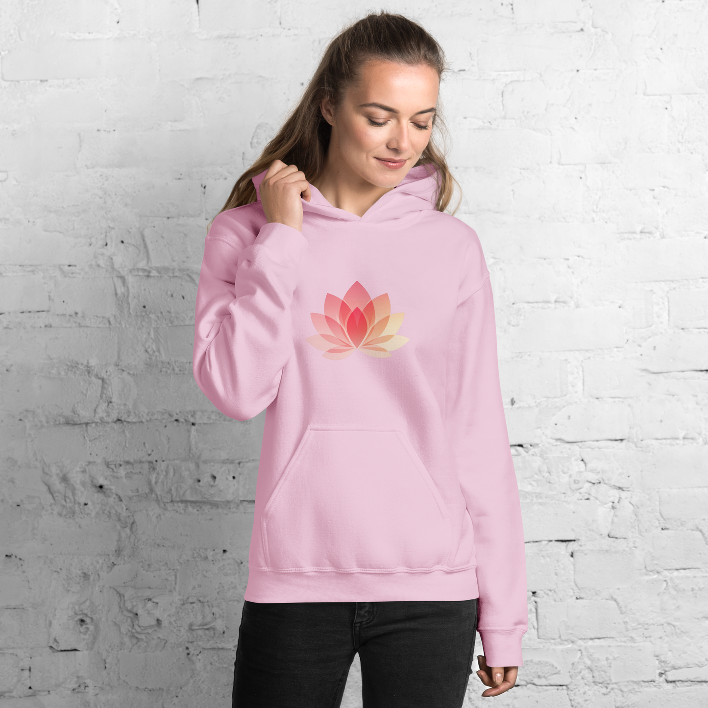 Unisex Lotus Wellness Hoodie