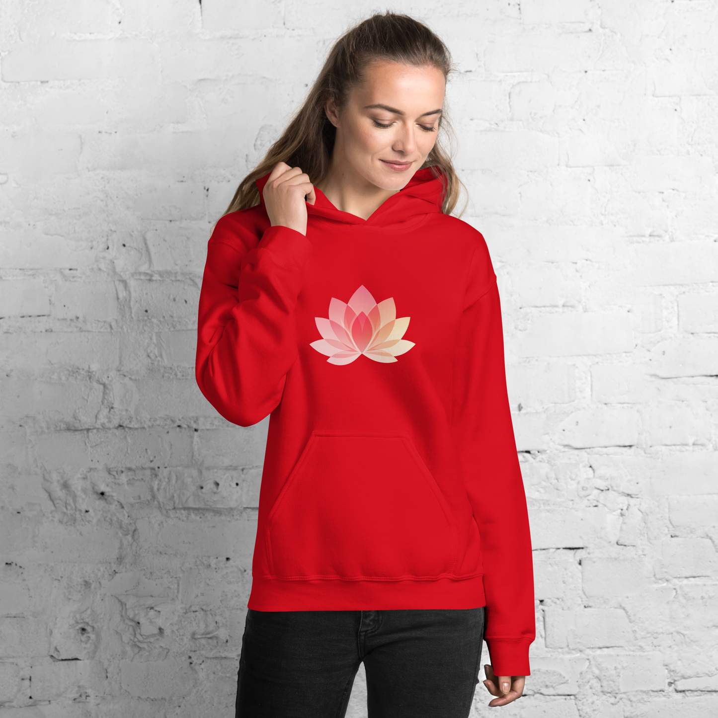 Unisex Lotus Wellness Hoodie