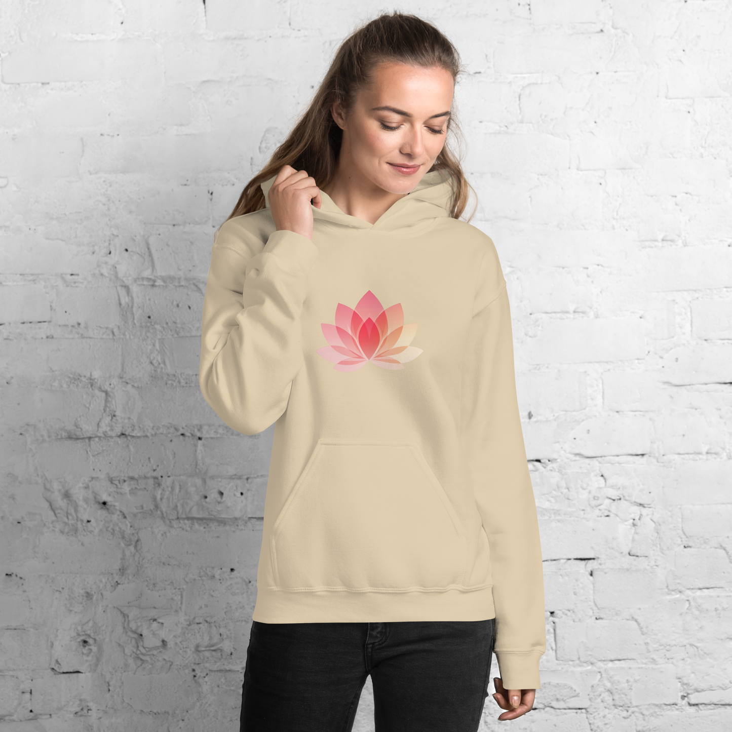 Unisex Lotus Wellness Hoodie