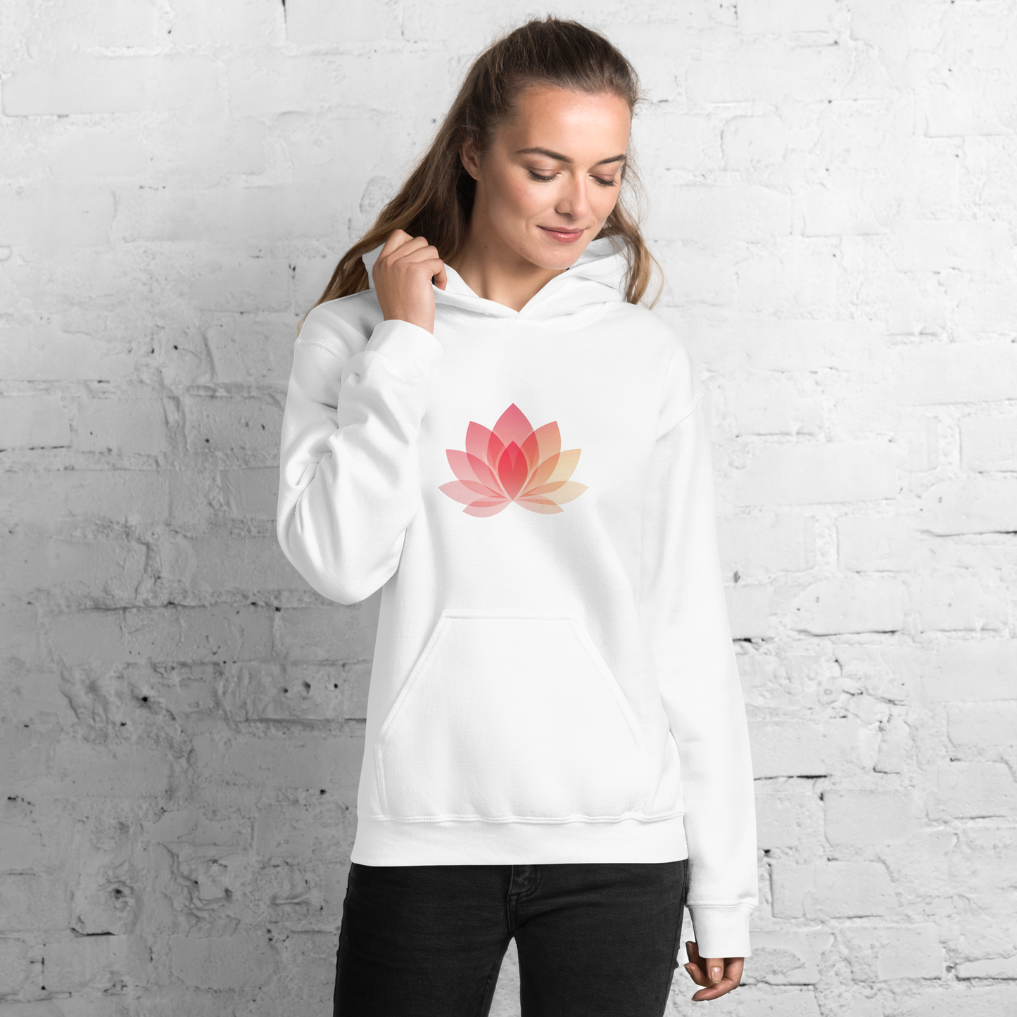 Unisex Lotus Wellness Hoodie