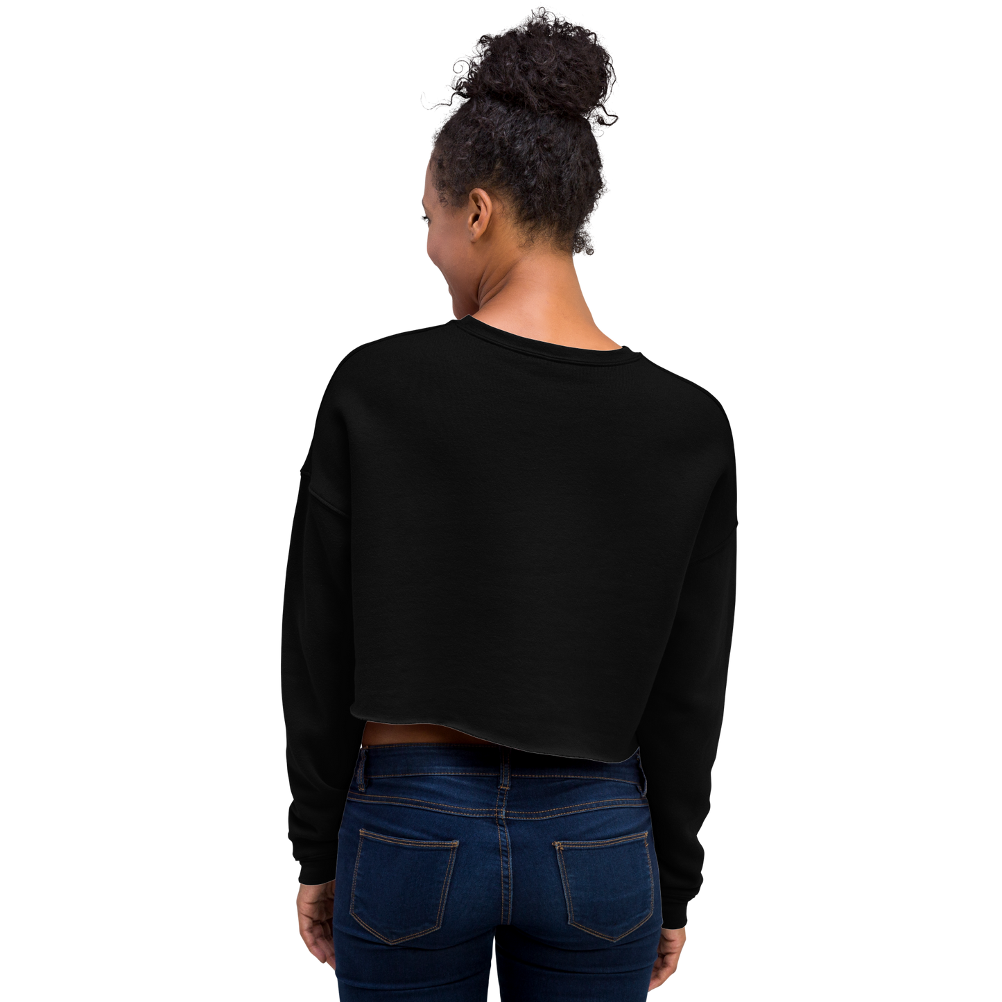 Lotus Wellness Crop Sweatshirt