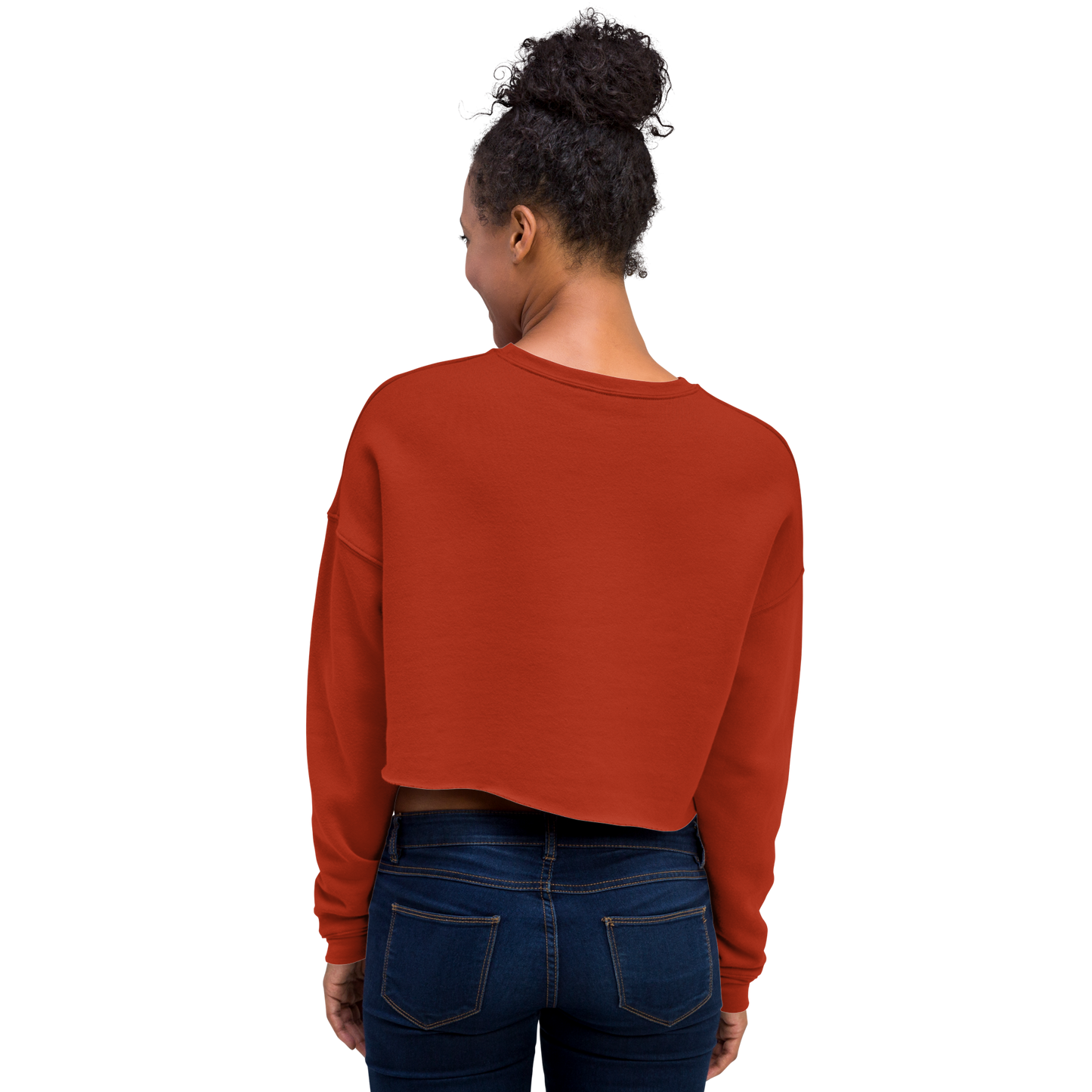 Lotus Wellness Crop Sweatshirt