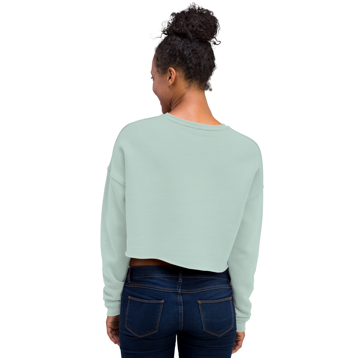 Lotus Wellness Crop Sweatshirt