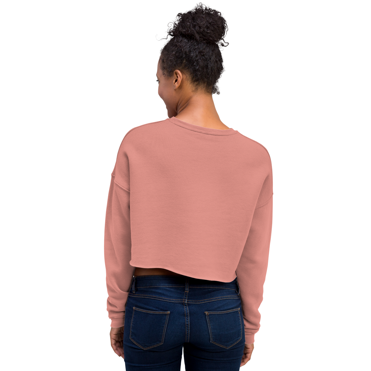 Lotus Wellness Crop Sweatshirt