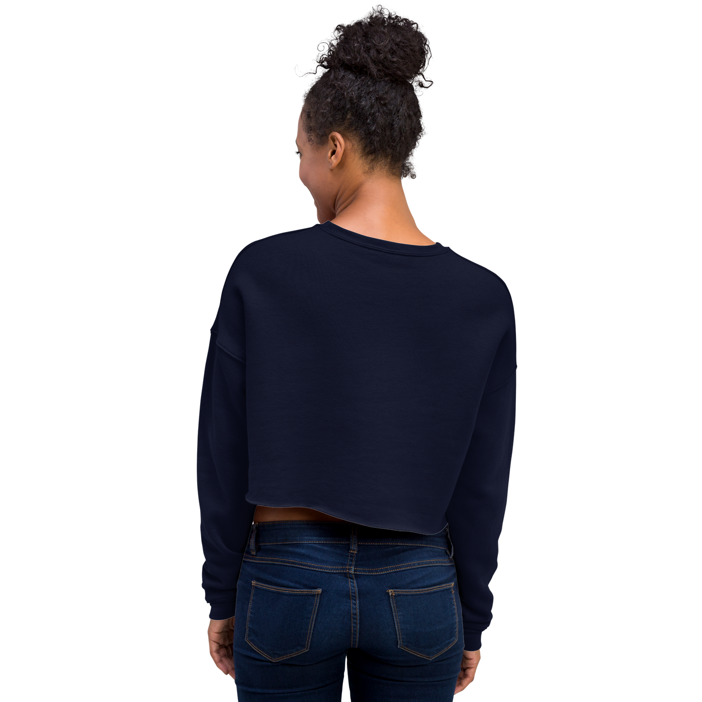 Lotus Wellness Crop Sweatshirt